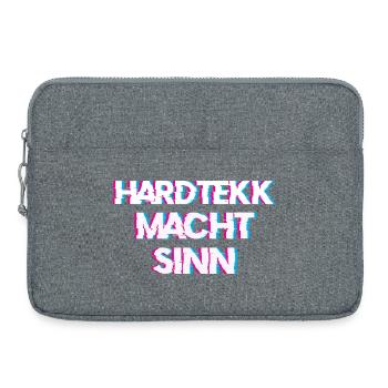 Hardtekk Tekk - Laptop bag 15" - heather grey - Front