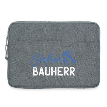 GrafBen Builder Building Graphics - Laptop bag 15" - heather grey - Front