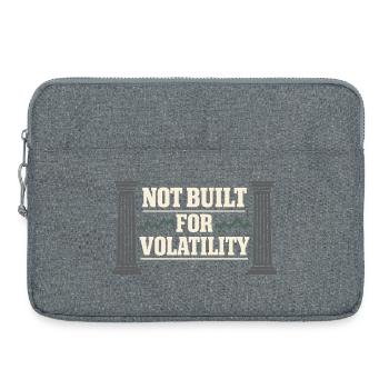 Langfristiger Investor Kauft Und Hält - Laptoptasche 15" - Grau meliert - Vorne