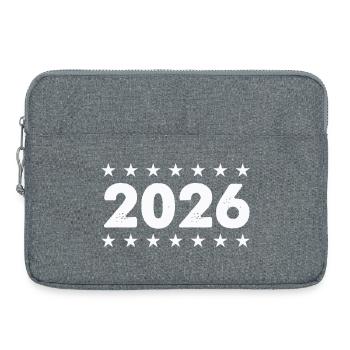 2026 Star Frame - Laptop bag 15" - heather grey - Front