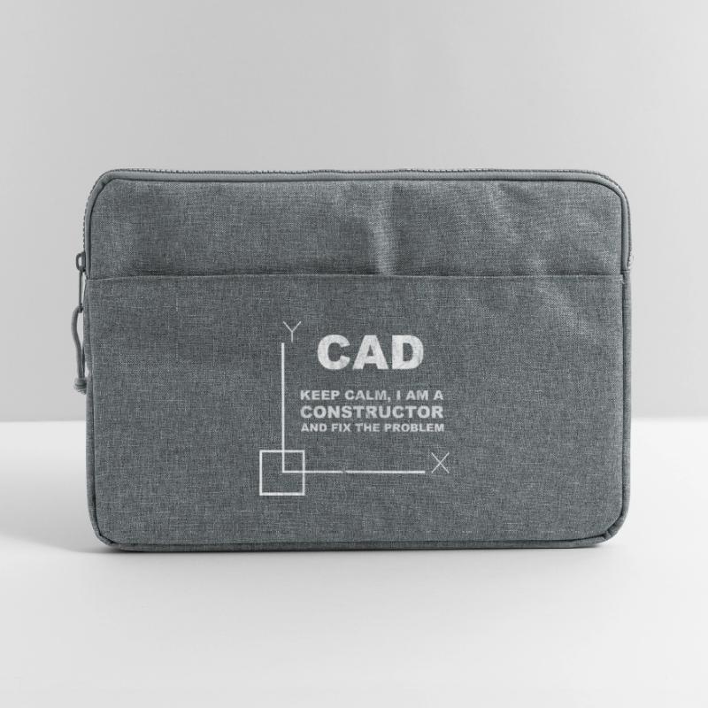 CAD Keep Calm Constructor Engineering Sacoche pour ordinateur portable 15 pouces