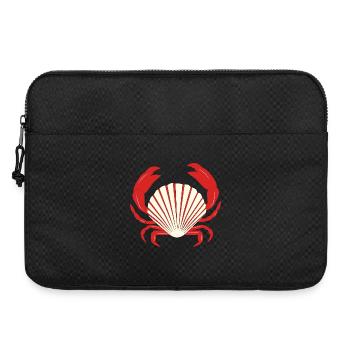 Red Crab - Laptop bag 15" - black - Front