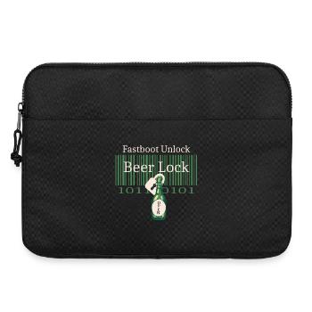 Hacker Beer Castle - Laptop bag 15" - black - Front