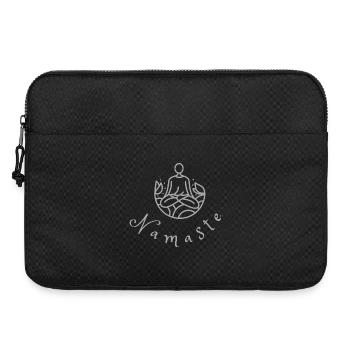 Namaste - Yoga Vibe - Sacoche pour ordinateur portable 15 pouces - noir - Devant