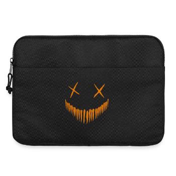 Pumpkin Grimace1 - Laptop bag 15" - black - Front