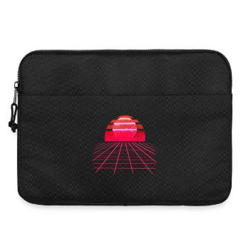 Sunset Vaporwave Retro Wave - Laptoptasche 15" - Schwarz - Vorne