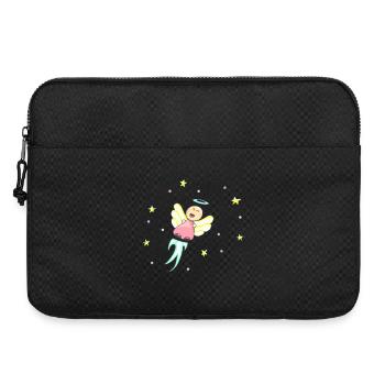 Motif Ange Doux - Sacoche pour ordinateur portable 15 pouces - noir - Devant