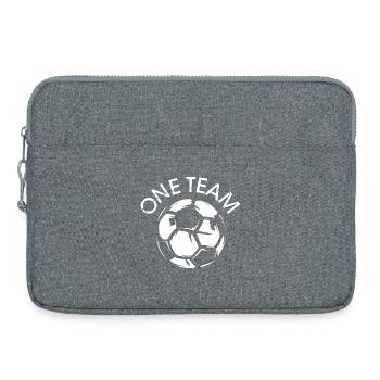 Une équipe Ball Utilisé Look Symbol Dirty Icon Club - Sacoche pour ordinateur portable 15 pouces - gris chiné - Devant