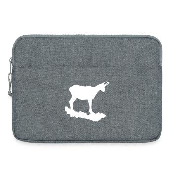 Gams - Laptoptasche 15" - Grau meliert - Vorne