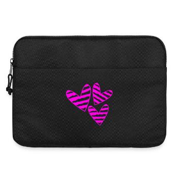 SAINT VALENTIN. EVJF. JE T'AIME. I LOVE YOU. AMOUR - Sacoche pour ordinateur portable 15 pouces - noir - Devant