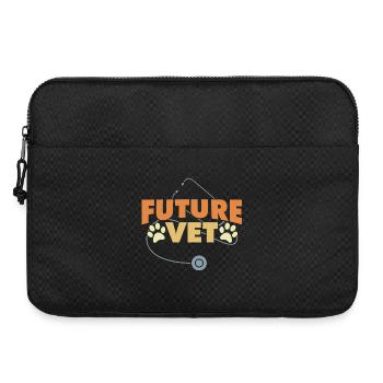 Zukünftiger Tierarzt - Laptoptasche 15" - Schwarz - Vorne