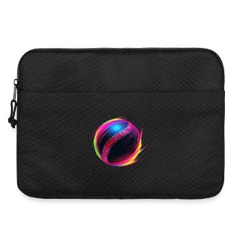 Baseball Ball Vaporwave - Laptop bag 15" - black - Front