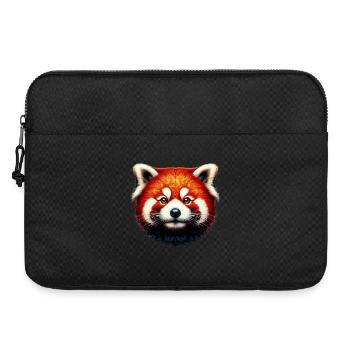 Kleiner Panda - Laptoptasche 15" - Schwarz - Vorne