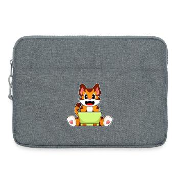 Ordinateur portable Tiger - Sacoche pour ordinateur portable 15 pouces - gris chiné - Devant
