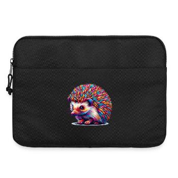 Hedgehog - Laptop bag 15" - black - Front