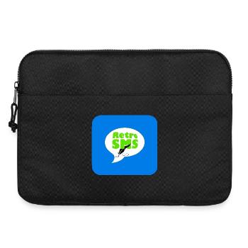 Retro-SMS - Laptoptasche 15" - Schwarz - Vorne