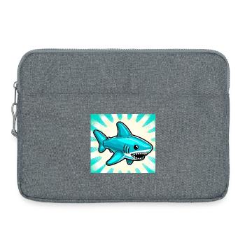 Hai - Laptoptasche 15" - Grau meliert - Vorne