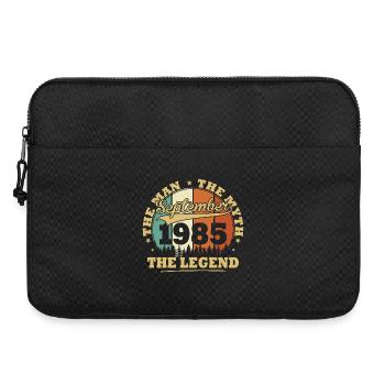 Vintage September 1985 Geburtstagsgeschenk 40 Jahr - Sacoche pour ordinateur portable 15 pouces - noir - Devant