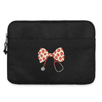 Nurse, Stethoscope, Loop - Laptop bag 15" - black - Front