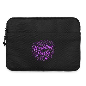 Hochzeit Party Hochzeitsfeier - Laptoptasche 15" - Schwarz - Vorne