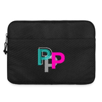 Lettre P - Sacoche pour ordinateur portable 15 pouces - noir - Devant