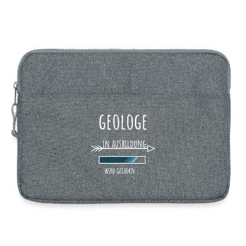 Géosciences Formation professionnelle Géologue - Sacoche pour ordinateur portable 15 pouces - gris chiné - Devant