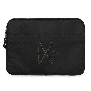 Jiu Jitsu Minimaliste Design Graphique - Sacoche pour ordinateur portable 15 pouces - noir - Devant