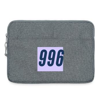 996 Culture de travail - Sacoche pour ordinateur portable 15 pouces - gris chiné - Devant
