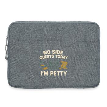 Booktok Fantasy Bookish Humor Gift for - Laptop bag 15" - heather grey - Front