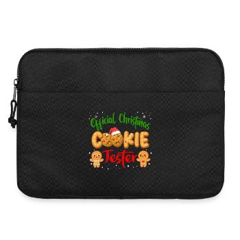 Tenue assortie officielle de la famille Cookie Tester - Sacoche pour ordinateur portable 15 pouces - noir - Devant