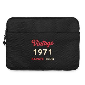 Vintage 1971 – Année de naissance rétro du Karate Club - Sacoche pour ordinateur portable 15 pouces - noir - Devant