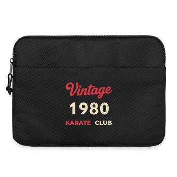 Vintage 1980 – Année de naissance rétro du Karate Club - Sacoche pour ordinateur portable 15 pouces - noir - Devant
