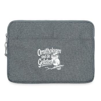 Les ornithologues sont les - Sacoche pour ordinateur portable 15 pouces - gris chiné - Devant