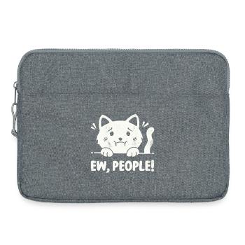 Igitt, Leute! - Laptoptasche 15" - Grau meliert - Vorne