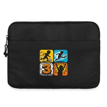 3e anniversaire Football Germany Boys - Sacoche pour ordinateur portable 15 pouces - noir - Devant