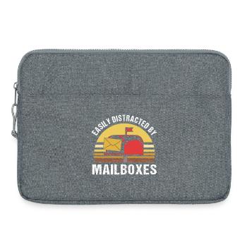 Postmark Post - Laptop bag 15" - heather grey - Front