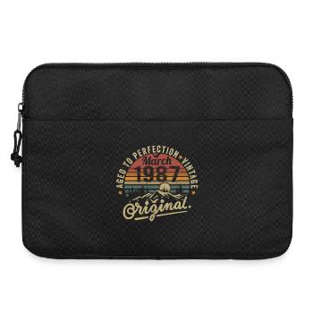 März 1987 - Laptoptasche 15" - Schwarz - Vorne