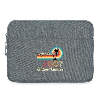 Legendary 2007, Limited Edition - Laptoptasche 15" - Grau meliert - Vorne