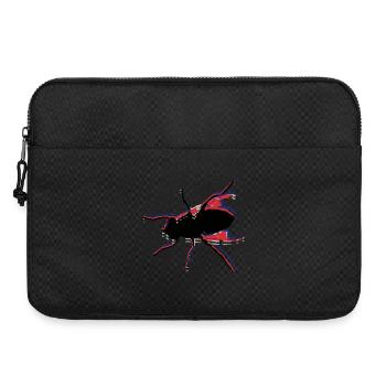 Fly Fishing No. 5 - Laptop bag 15" - black - Front