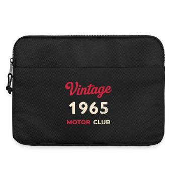 Année de naissance rétro du Motor Club Vintage 1965 - Sacoche pour ordinateur portable 15 pouces - noir - Devant