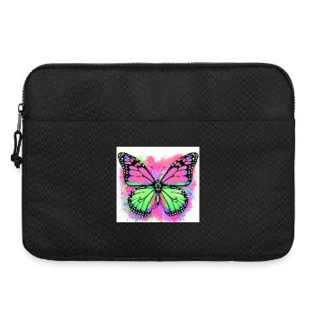 Schmetterling - Laptoptasche 15" - Schwarz - Vorne
