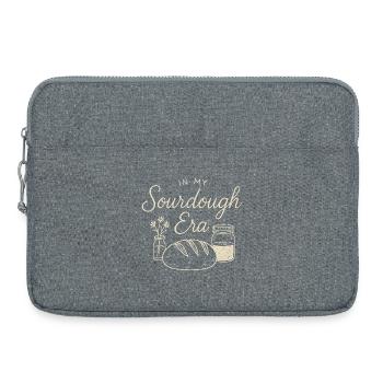 Backen Bäckerin Sauerteig In My Sourdough Era - Laptoptasche 15" - Grau meliert - Vorne