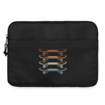 Skateboard | Skater | Skateboarder Geschenk - Laptoptasche 15" - Schwarz - Vorne