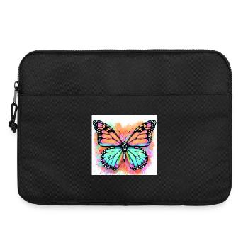 Schmetterling - Laptoptasche 15" - Schwarz - Vorne