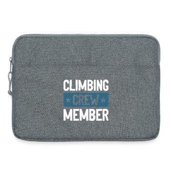 Climbing Crew - Laptoptasche 15" - Grau meliert - Vorne