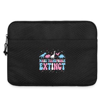 LGBTQ-Pride-Monat – Transphobie ausrotten - Laptoptasche 15" - Schwarz - Vorne