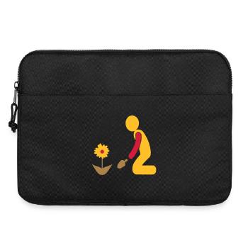Garten - Laptoptasche 15" - Schwarz - Vorne