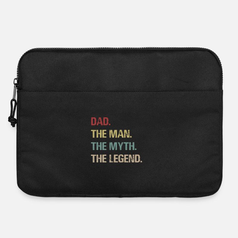 Dad. The man. The Myth. The Legend. - Laptop bag 15" - black