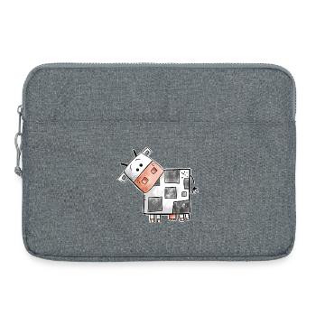 Square Cow I Cow Square Square - Laptop bag 15" - heather grey - Front