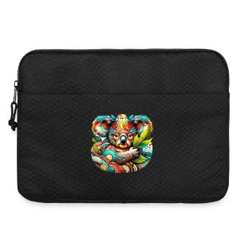 Kunstvoller Koala - Laptoptasche 15" - Schwarz - Vorne